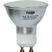 Лампа  FERON светод. LB-26 80LED/7W 230V GU10 4000K матовая (738)