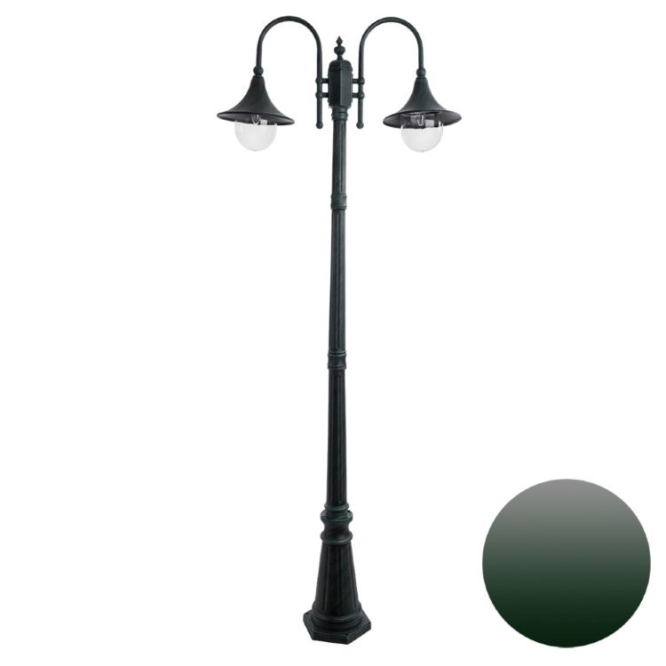 Уличный светильник столб Arte Lamp A1086PA-2BGB