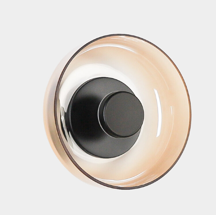 Бра D635 BK/Amber  D230 LED*6W 3000K