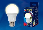 Лампа светодиодная  Uniel LED-A60-16W/3000K/E27/FR PLP01WH серия Яркая форма "А" матовая