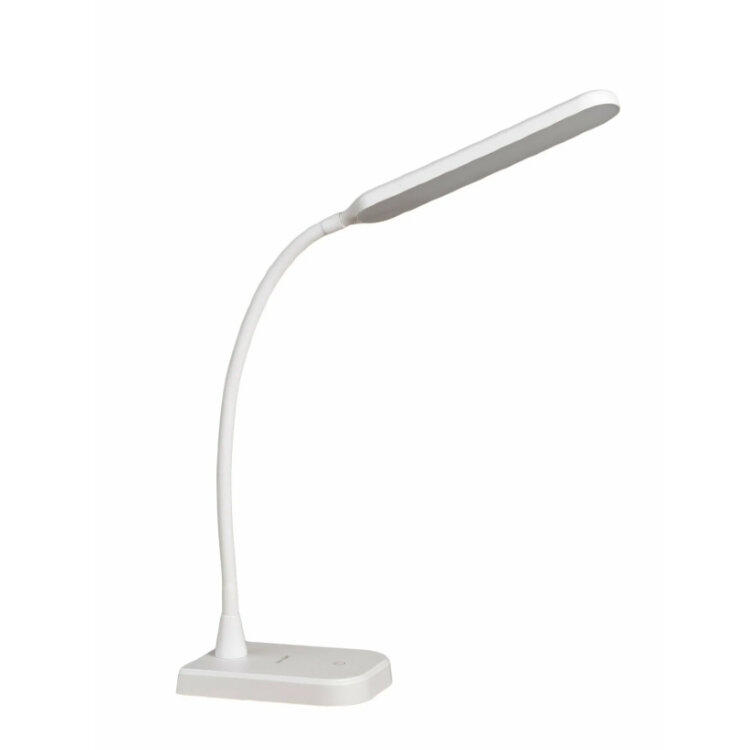 Наст. лампа UL616 (белый, 12 Вт, LED цветов. темпер. 3000-4200-6500К сенсорный с диммир.)