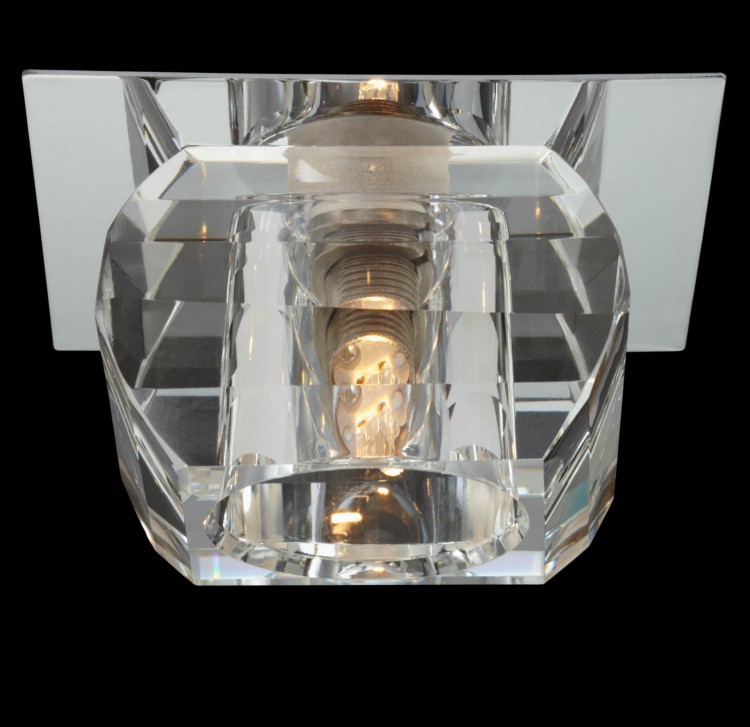 Светильник встраиваемый Linvel V 637 G5.3 CH CL хром/прозрачный