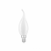 Лампа Gauss LED Filament Milky Свеча на ветру 9W 104201109 3000K E14