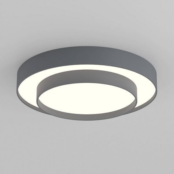 Потолочный светильник светодиодный с пультом Eurosvet Force 90331/2 серый