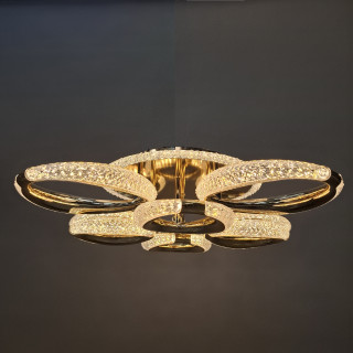 Люстра AURA 6286/4+4 GD