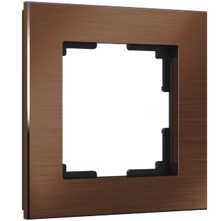 Werkel Aluminium Рамка 1 пост Коричневый алюминий WL11-Frame-01