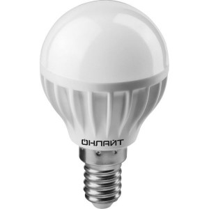 Лампа светод. ОНЛАЙТ 71 624 OLL-G45-8-230-2.7K-E14 New